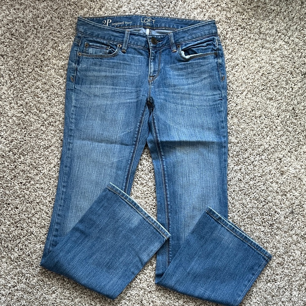 LOFT Original Boot Leg Jeans 👖